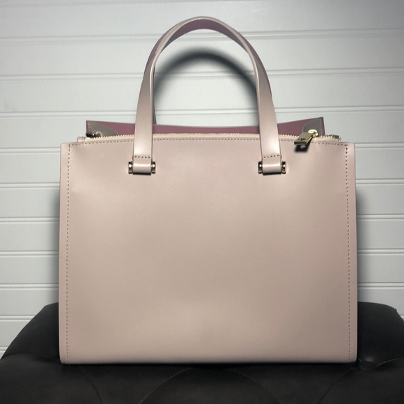 Kate Spade Two Tone Dusty Rose Handbag - Picture 2 of 8